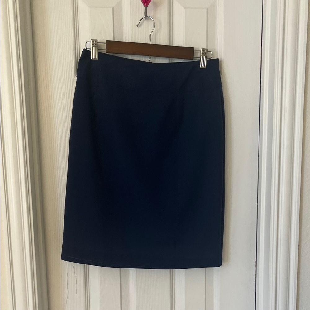 Worthington Classic Navy Pencil Skirt